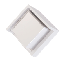 IPERLUX LED APPLIQUE ROMBOIDALE BIANCA IP65 3CCT 15W 1500LM