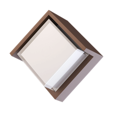 IPERLUX LED APPLIQUE ROMBOIDALE CORTEN IP65 3CCT 15W 1500LM