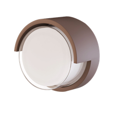 IPERLUX LED APPLIQUE ROTONDA CORTEN IP65 15W 3CCT 1500LM