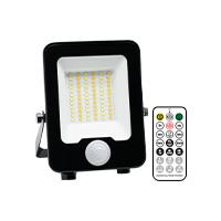 IPERLUX LED PROIETTORE CON SENS. DI MOV. NERO IP65 30W 3CCT