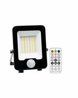 IPERLUX LED PROIETTORE CON SENS. DI MOV. NERO IP65 30W 3CCT