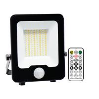 IPERLUX LED PROIETTORE CON SENS. DI MOV. NERO IP65 50W 3CCT