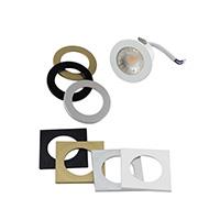 IPERLUX LED MINI SPOTLIGHT BIANCO COB IP65 3W 38° 3CCT 270LM