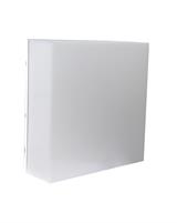 IPERLUX LED APPLIQUE QUADRATA BIANCA IP65 3CCT 20W 2100LM