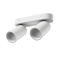 IPERLUX LED PORTA FARETTO ORIENTABILE BIANCO 2XGU10