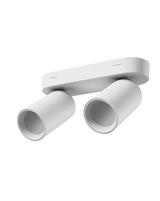 IPERLUX LED PORTA FARETTO ORIENTABILE BIANCO 2XGU10