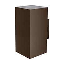 IPERLUX LED APPLIQUE QUADRATA CORTEN IP65 18W 3CCT 1600LM