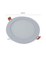 IPERLUX LED PANNELLO 12W INCASSO ROTONDO 3CCT SLIM