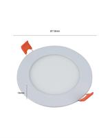 IPERLUX LED PANNELLO 6W INCASSO ROTONDO 3CCT SLIM