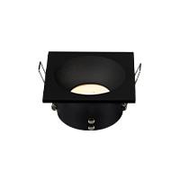 IPERLUX LED SUPPORTO GU10 NERO QUADRATO IP65