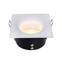 IPERLUX LED SUPPORTO GU10 BIANCO QUADRATO IP65