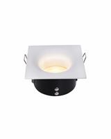 IPERLUX LED SUPPORTO GU10 BIANCO QUADRATO IP65
