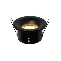 IPERLUX LED SUPPORTO GU10 NERO ROTONDO IP65