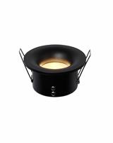 IPERLUX LED SUPPORTO GU10 NERO ROTONDO IP65