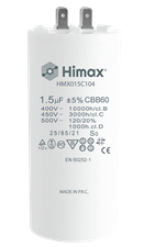 HIMAX CONDENSATORE CBB60 1.5µF 2+2 pin