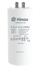HIMAX CONDENSATORE CBB60 2.5µF 2+2 pin