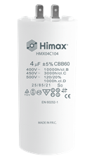 HIMAX CONDENSATORE CBB60 4µF 2+2 pin