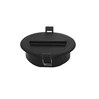 IPERLUX LED ADATTATORE A INCASSO NERO PER TRACK TRIFASE