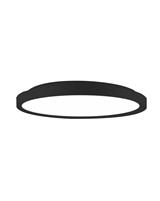 IPERLUX LED PLAFONIERA ROTONDA NERA IP40 32W 3CCT 3400LM