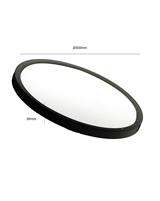 IPERLUX LED PLAFONIERA ROTONDA NERA IP40 32W 3CCT 3400LM