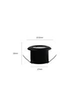 IPERLUX LED MINI SPOTLIGHT NERO 3W 60°