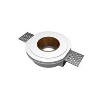 IPERLUX LED SUPPORTO IN GESSO GU10 MANTEGNA CORNICE ORO