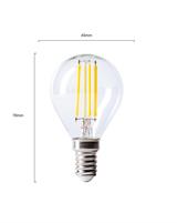 IPERLUX LED SFERA E14 FILAMENTO 6W