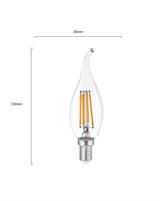 IPERLUX LED COLPO DI VENTO E14 FILAMENTO 6W