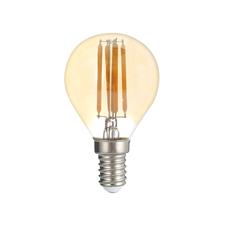 IPERLUX LED SFERA E14 FILAMENTO AMBRATA 6W