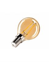 IPERLUX LED SFERA E14 FILAMENTO AMBRATA 6W