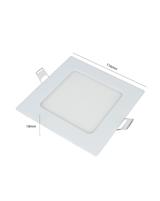 IPERLUX LED PANNELLO INCASSO QUADRATO 6W