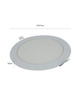 IPERLUX LED PANNELLO INCASSO ROTONDO 16W