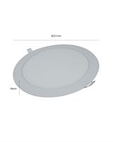 IPERLUX LED PANNELLO INCASSO ROTONDO 20W