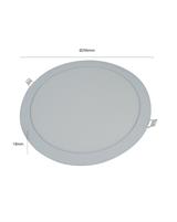 IPERLUX LED PANNELLO INCASSO ROTONDO 25W