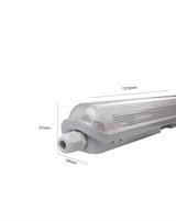 IPERLUX LED PLAFONIERA STAGNA MONOL. IP65 T8 120CM 1X18W
