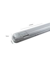 IPERLUX LED PLAFONIERA STAGNA MONOL. IP65 T8 150CM 2X25W