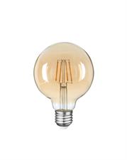 lampadina iperlux risparmio consumo led 6 watt mod oliva e14 luce fredda