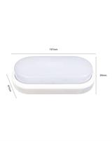 IPERLUX LED PLAFONIERA OVALE IP54 12W