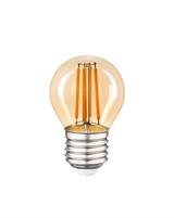IPERLUX LED SFERA E27 FILAMENTO AMBRATA 6W