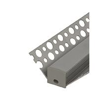 IPERLUX LED PROFILO ALLUM. INCASSO SILVER COVER OPALE