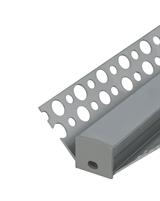 IPERLUX LED PROFILO ALLUM. INCASSO SILVER COVER OPALE