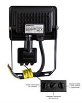 IPERLUX LED PROIETTORE CON SENSORE IP65 10W