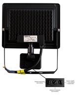 IPERLUX LED PROIETTORE CON SENSORE IP65 30W