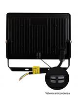 IPERLUX LED PROIETTORE EXTRA SLIM NERO IP65 50W