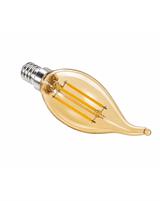 IPERLUX LED COLPO DI VENTO E14 FIL. AMBRATA 6W 2700K 600LM
